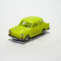 Original DDR Espewe H0 1:87 Pkw Trabant 601 gelb Modell Auto