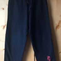 schwarze Sporthose Gr. 104/110 (2386)