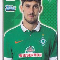 Werder Bremen Topps Sammelbild 2014 Santiago Garcia Bildnummer 39