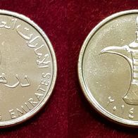 13867/10) 1 Dirham (Vereinigte Arab. Emirate) 2014 in UNC- * * * Berlin-coins * * *