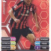 Eintracht Frankfurt Topps Match Attax Trading Card 2014 Johannes Flum Nr.452