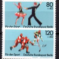 Berlin 1983 Mi. 698-699 * * Sporthilfe Postfrisch (br2833)