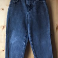 schwarze Jeanshose Gr. 104 (2374)