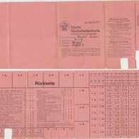 Naugard Reichskleiderkarte für Kinder gültig bis 21 Dezember 1945 Manfred Mertens