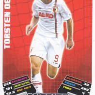 FC Augsburg Topps Match Attax Trading Card 2012 Torsten Oehrl Nr.17