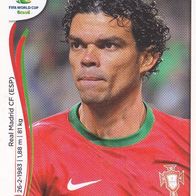 Panini Sammelbild Fussball WM 2014 Pepe aus Portugal Nr.510