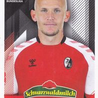 SC Freiburg Topps Sammelbild 2020 Jonathan Schmid Bildnummer 158