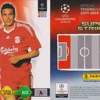 PANINI Champions League 2009-2010 - 197 Philipp Degen (FC Liverpool)