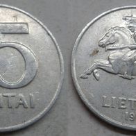 Litauen 5 Centai 1991 ## A4