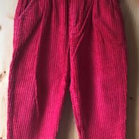 rote Cordhose Gr. 92 (2404)