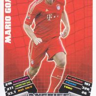 FC Bayern München Topps Match Attax Trading Card 2012 Mario Gomez Nr.251