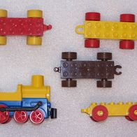Lego - Duplo - Playmobil Eisenbahn-Set