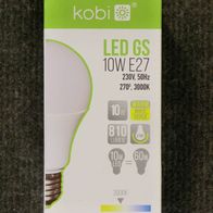LED E27 10 Watt 810 Lumen warmweiß.