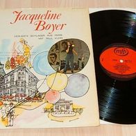 Jacqueline BOYER 12" LP Verliebte Schlager aus PARIS deutsche Mfp von 1971
