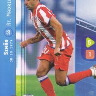 Atletico Madrid Panini Trading Card Champions League 2008 Simäo Nr.80