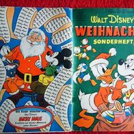 Micky Maus Sonderheft 8, Weihnachtssonderheft- Orginal, Zustand (2- 2-3 )