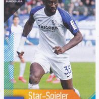 VFL Bochum Topps Sammelbild 2020 Silvere Ganvoula Bildnummer 378 Star-Spieler