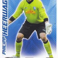 VFL Bochum Topps Match Attax Trading Card 2009 Philipp Heerwagen Kartennummer 19