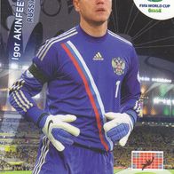 Panini Trading Card Fussball WM 2014 Igor Akinfeev aus Russland