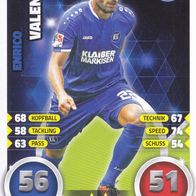 Karlsruher SC Topps Trading Card 2016 Enrico Valentini Nr.431