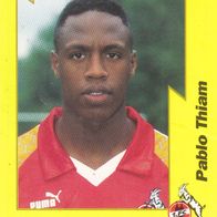 1. FC Köln Panini Sammelbild 1997 Pablo Thiam Bildnummer 131