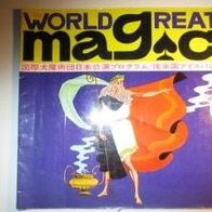 Zaubertrick Show Programmheft World great magic Asien