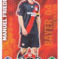 Bayer Leverkusen Topps Match Attax Trading Card 2010 Manuel Friedrich Nr.165