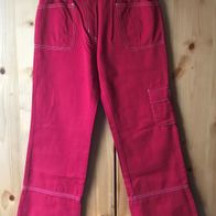 rote Hose Gr. 140 mit Gummizug (2511)