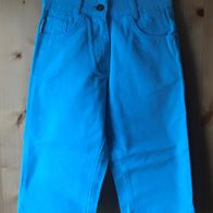 hellblaue 3/4 Hose Gr. 140 (2527)