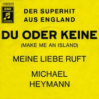 7"HEYMANN, Michael · Du oder keine (CV RAR 1970)