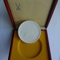 Medaille Meißner Porzellan VEB Braunkohlenkombinat Borna