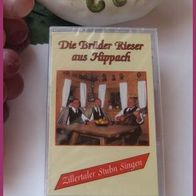 MC - Die Brüder Rieser aus Hippach - Zillertaler Stub´n Singen - Musikkassette - OVP