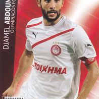 FC Olympiacos Panini Trading Card Champions League 2012 Djamel Abdoun