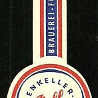 ALT ! Bieretikett "Vollbier" Brauerei Felsenkeller † 1970 Wiesbaden Hessen