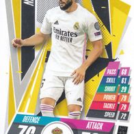 Real Madrid Topps Trading Card Champions League 2020 Nacho REA10