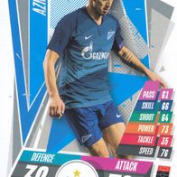 FC Zenit Topps Trading Card Champions League 2020 Sardar Azmoun ZEN9