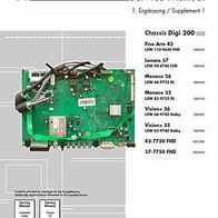 Schaltplan Service Manual Grundig Chassis Digi 200