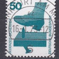 Bund 1971, Mi. Nr. 700A, gestempelt, MW 0,30€