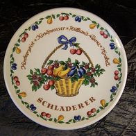 Schladerer-Keramik-Teller von Böckling Glas * **
