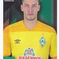 Werder Bremen Topps Sammelbild 2020 Jiri Pavlenka Bildnummer 90