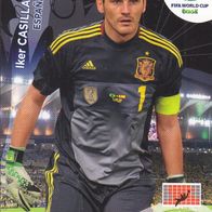 Panini Trading Card Fussball WM 2014 Iker Casillas aus Spanien