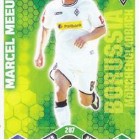 Bor. Mönchengladbach Topps Match Attax Trading Card 2010 Marcel Meeuwis Nr.207