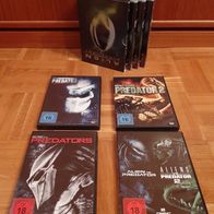 Alien & Predator-DVD Sammlung, 14 DVDs, SciFi, Action