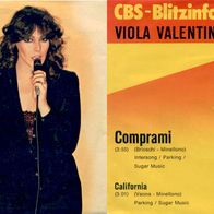 7"VALENTINO, Viola · Comprami (Promo RAR 1979)