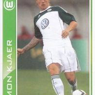 VFL Wolfsburg Topps Sammelbild 2010 Simon Kjaer Sonderbild Bildnummer 263