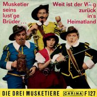 7"Die Drei Musketiere · Musketier seins lustge Brüder (RAR 1968)