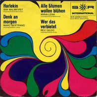 7"MALMKVIST, Siw · Harlekin (EP RAR 1968)