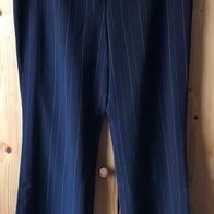 schwarze Hose mit Streifen Gr. 46 (3011)