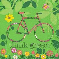 1 Serviette - Think Green