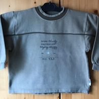 khakifarbenes Sweatshirt Gr. 92 (3140)